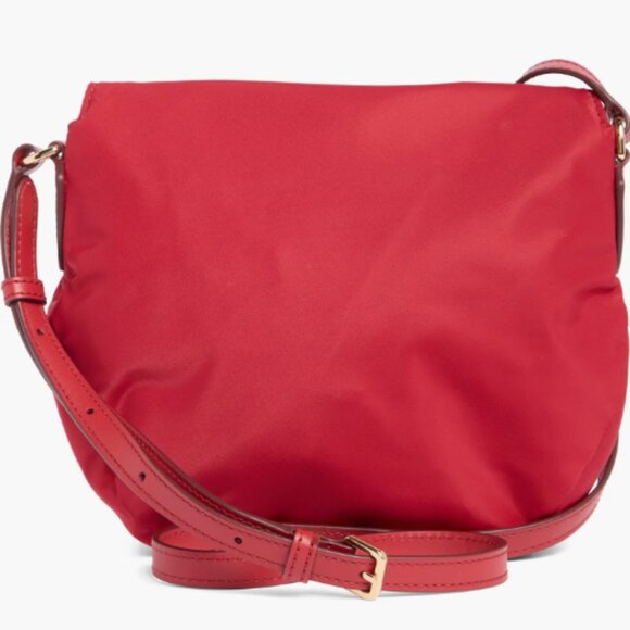 MARC JACOBS NATASHA RED NYLON CROSSBODY BAG - Picture 7 of 11